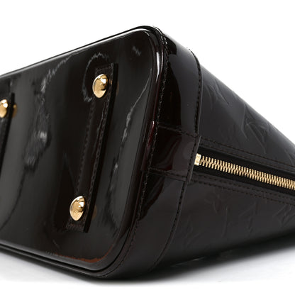 Louis Vuitton Vernis Alma PM Amarante 9 of 9