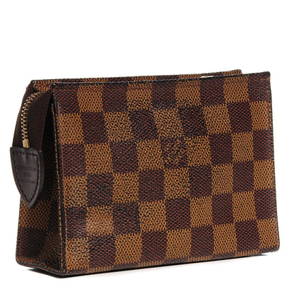 Louis Vuitton Damier Ebene Toiletry Pouch 15 3 of 7