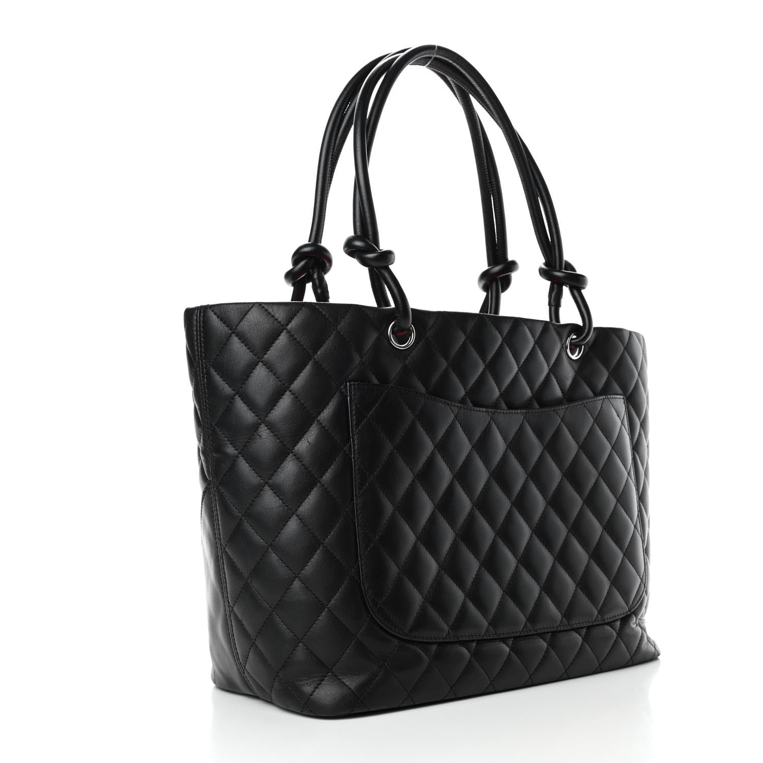 Chanel Calfskin Quilted Large Cambon Tote Black 2 of 4