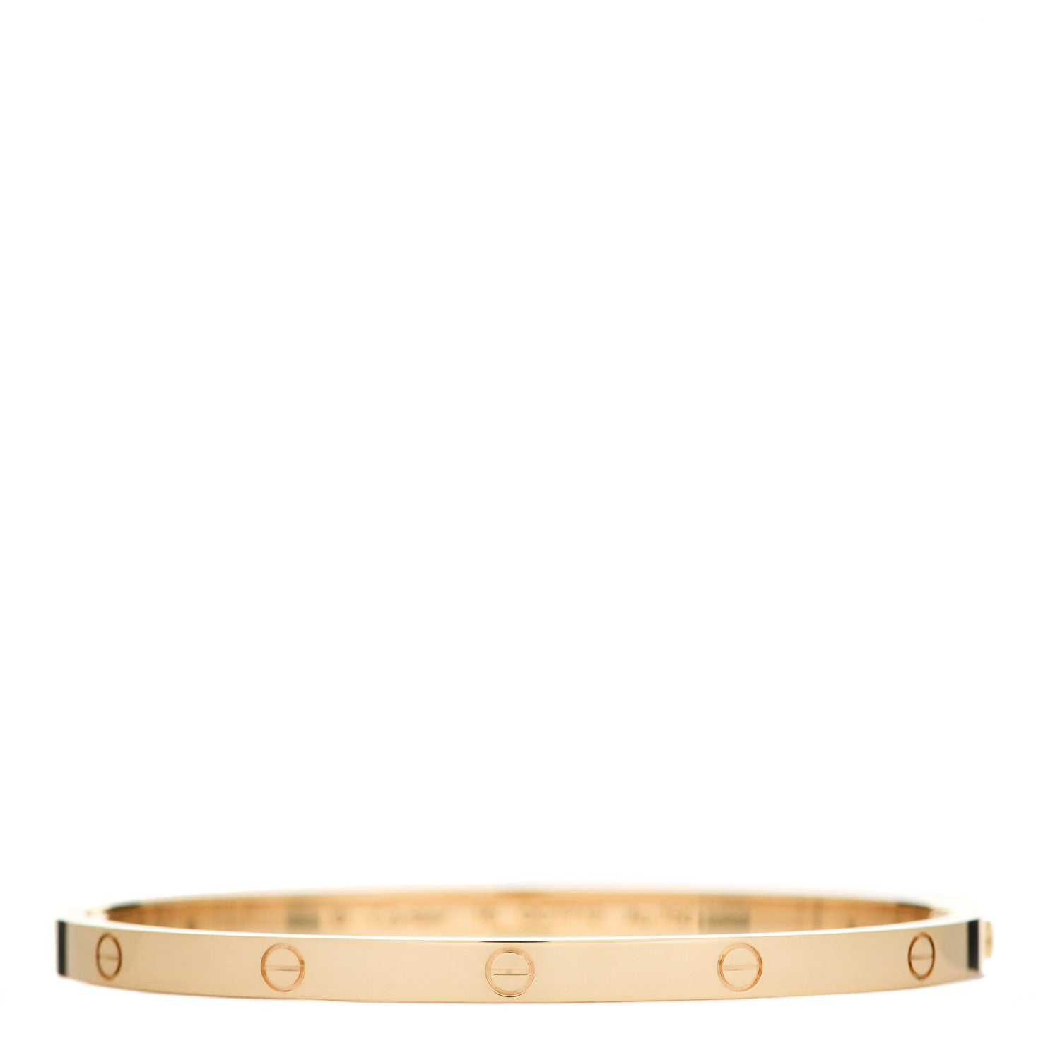 Cartier 18K Yellow Gold Small LOVE Bracelet 16 1 of 5