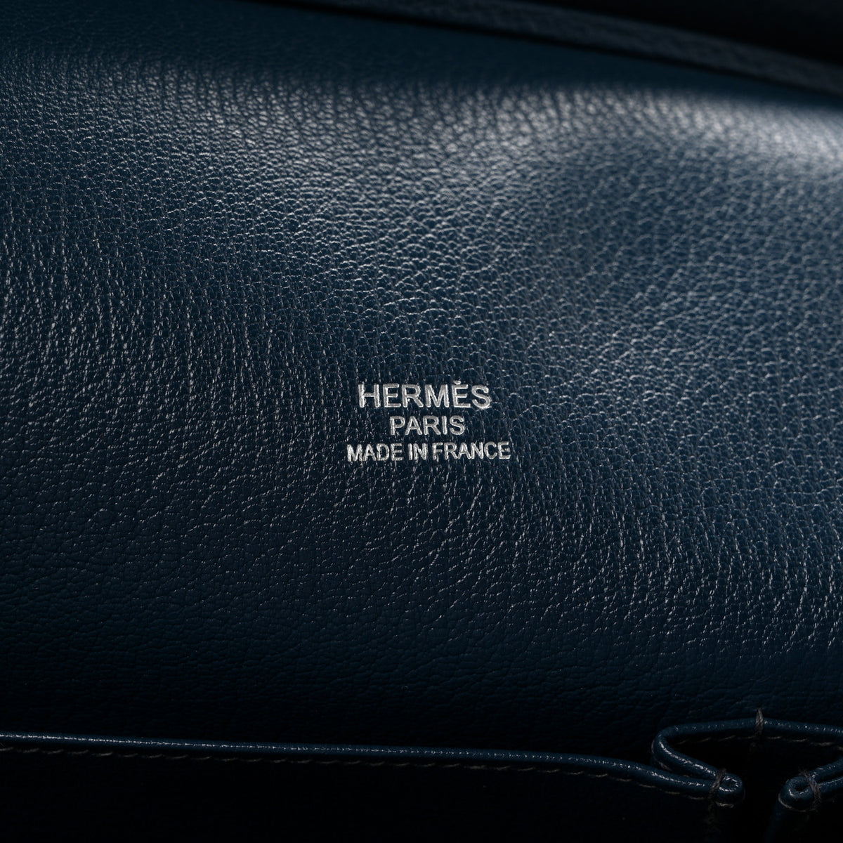 Hermes Taurillon Clemence Jypsiere 34 Bleu de Prusse 6 of 11