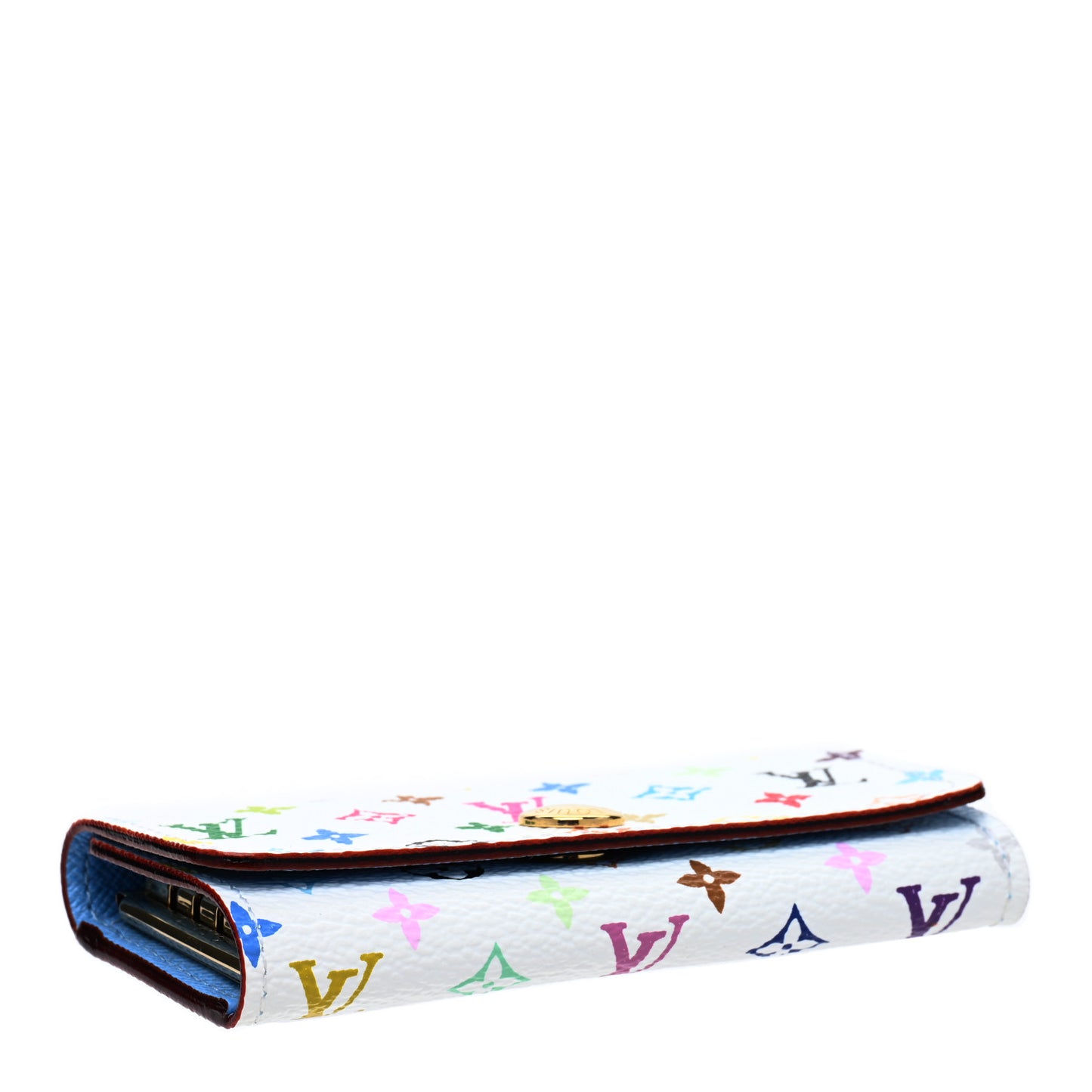 Monogram Multicolor Multicles 4 Key Holder White Raisin