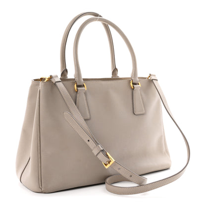 Prada Saffiano Lux Medium Tote Argilla 3 of 12