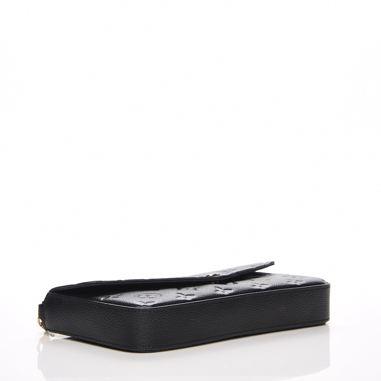 Louis Vuitton Empreinte Pochette Felicie Chain Wallet Black 4 of 8