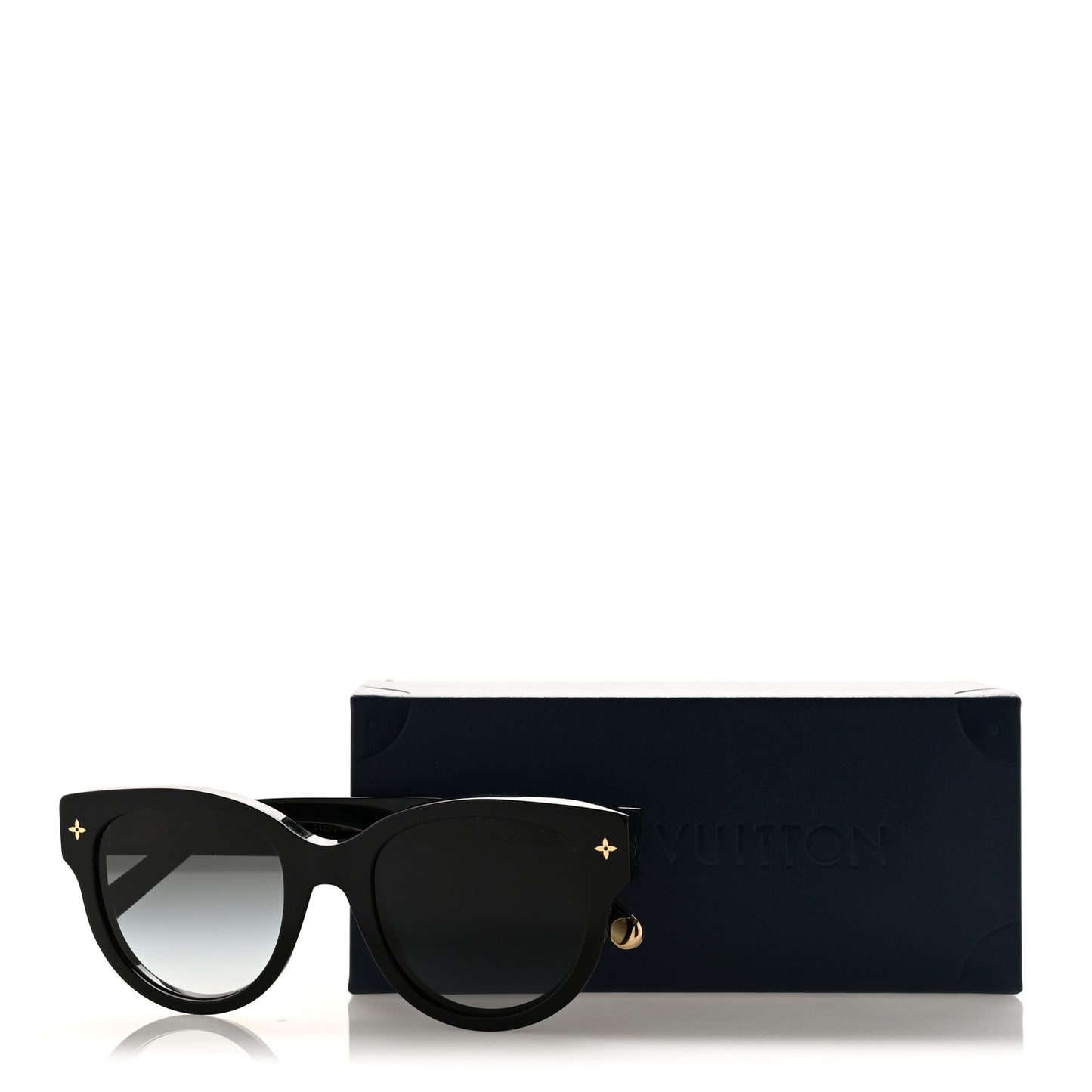 Acetate My Monogram Square Sunglasses Z1526W Black