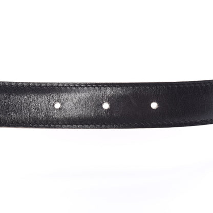 Hermes Box Chamonix 24mm Constance H Belt 65 Black Natural 6 of 16
