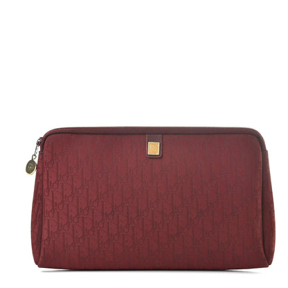 Christian Dior Monogram Pouch Red 1 of 8