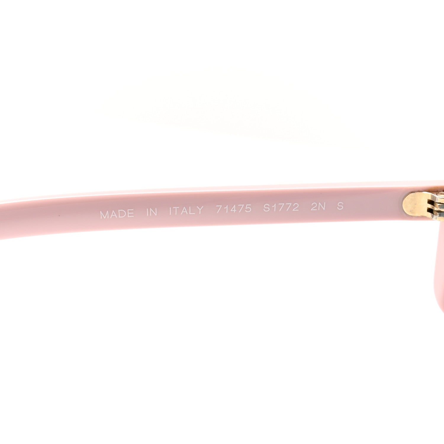 Chanel Acetate Mirror Shield Sunglasses 71475 Pink 6 of 7