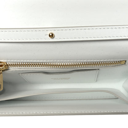 Dolce & Gabbana Calfskin DG Millennials Crossbody Bag White 5 of 9