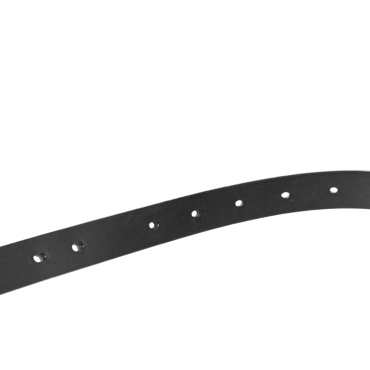 Christian Dior Calfskin Saddle Belt 80 32 Black 4 of 5