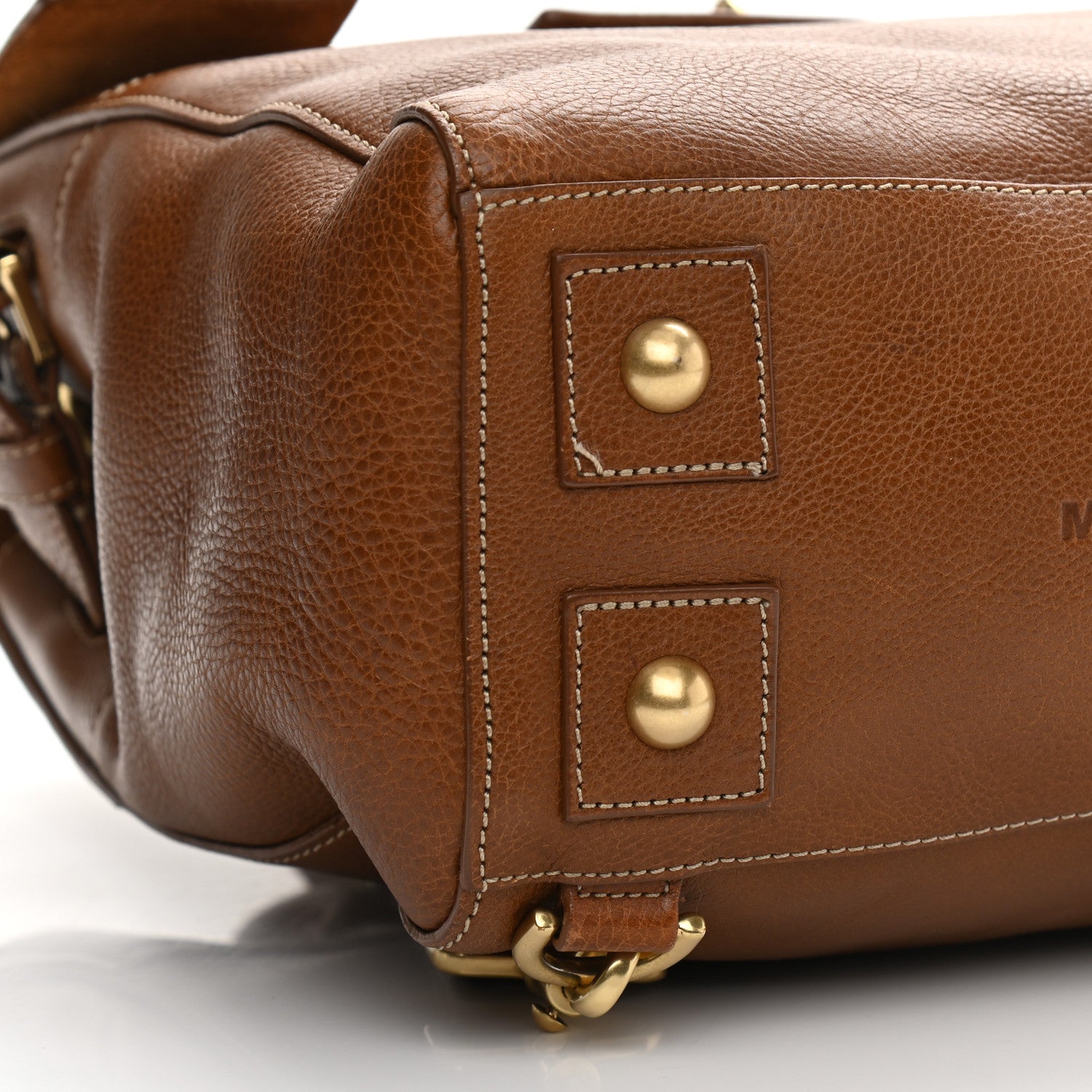 Mulberry Natural Leather Cara Delevingne Convertible Backpack Brown 11 of 12