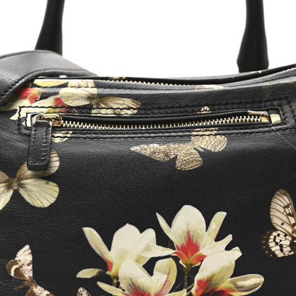 Givenchy Lambskin Magnolia Print Medium Pandora Black 8 of 10