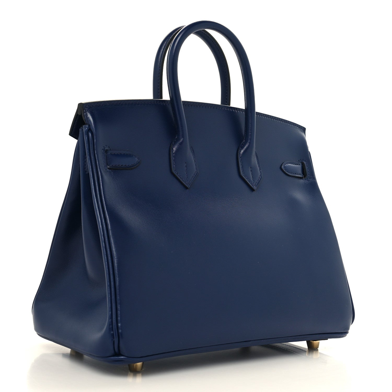 Hermes Tadelakt Birkin 25 Bleu Saphir 3 of 12