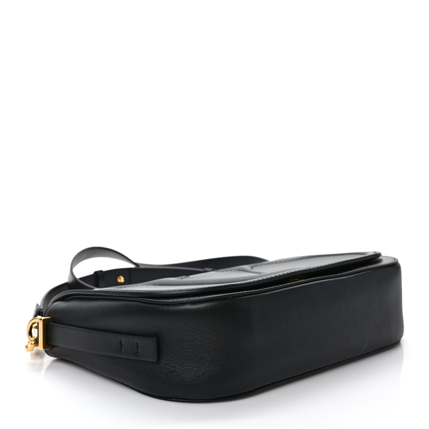 Valentino Garavani Calfskin VLogo Walk Shoulder Bag Black 4 of 9