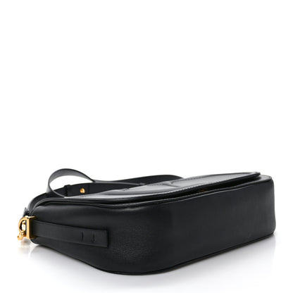 Valentino Garavani Calfskin VLogo Walk Shoulder Bag Black 4 of 9