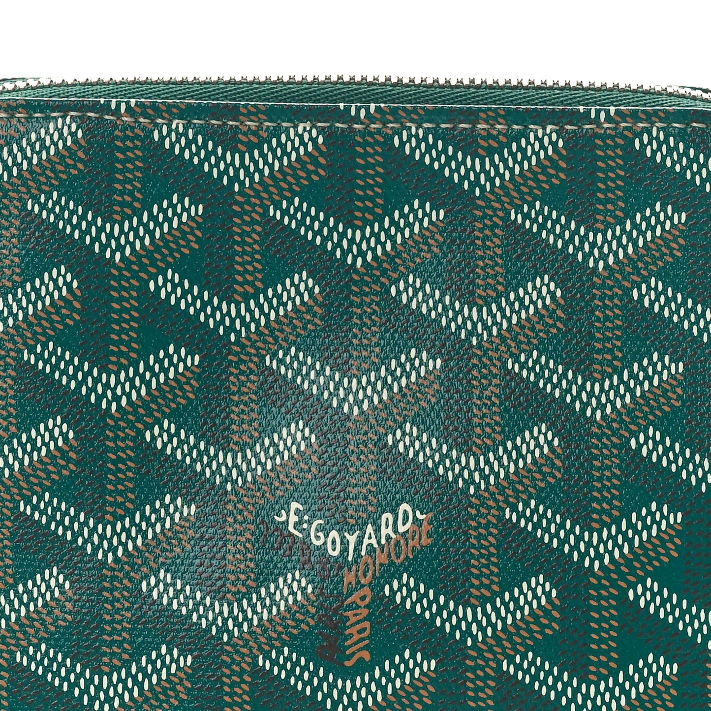 Goyardine Vendome Toiletry Pouch Green