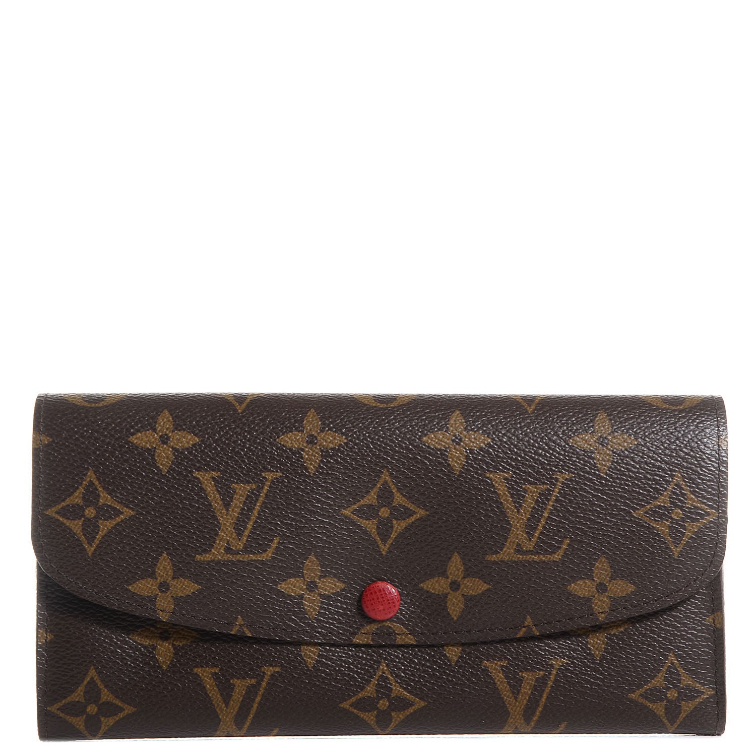 Louis Vuitton Monogram Emilie Wallet Rouge 1 of 8