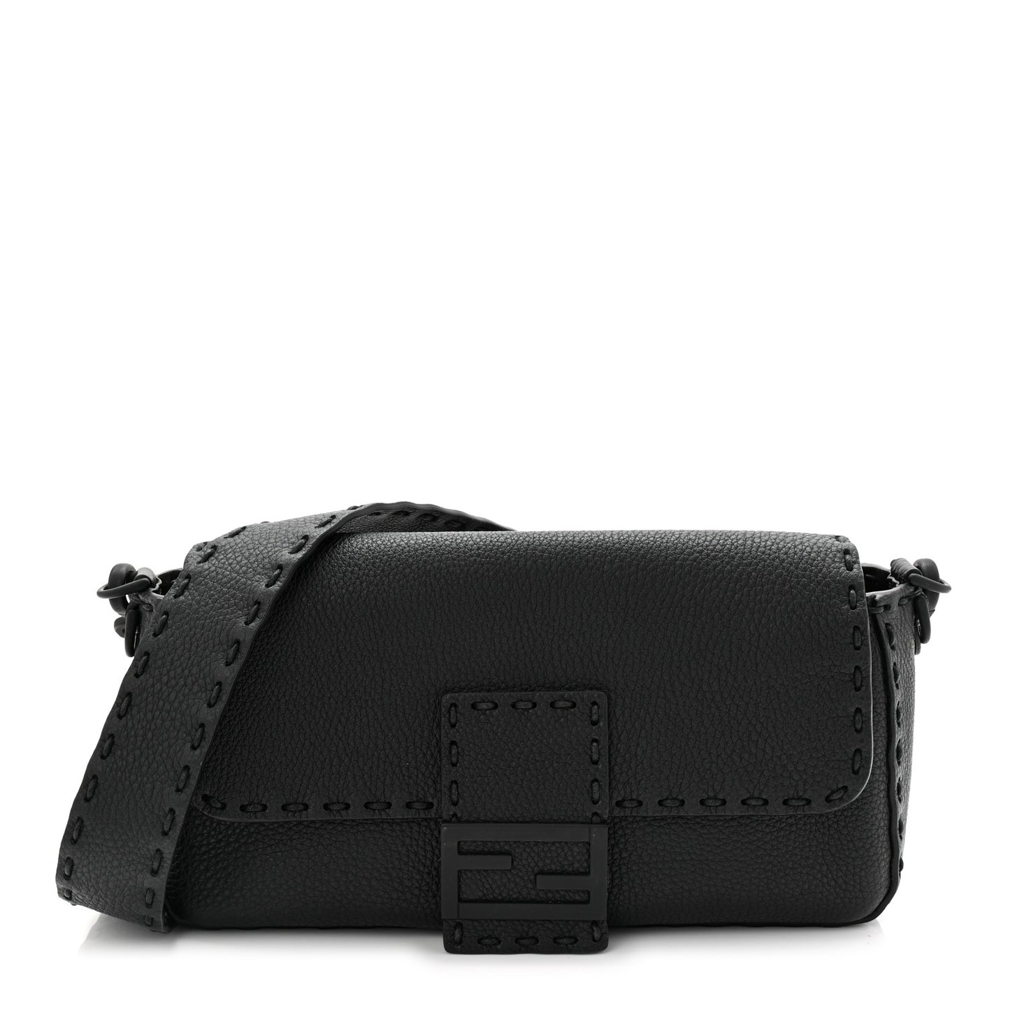 Cuoio Romano Selleria Baguette Black