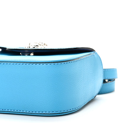 Versace Grained Calfskin Mini La Medusa Bag Turquoise 9 of 9