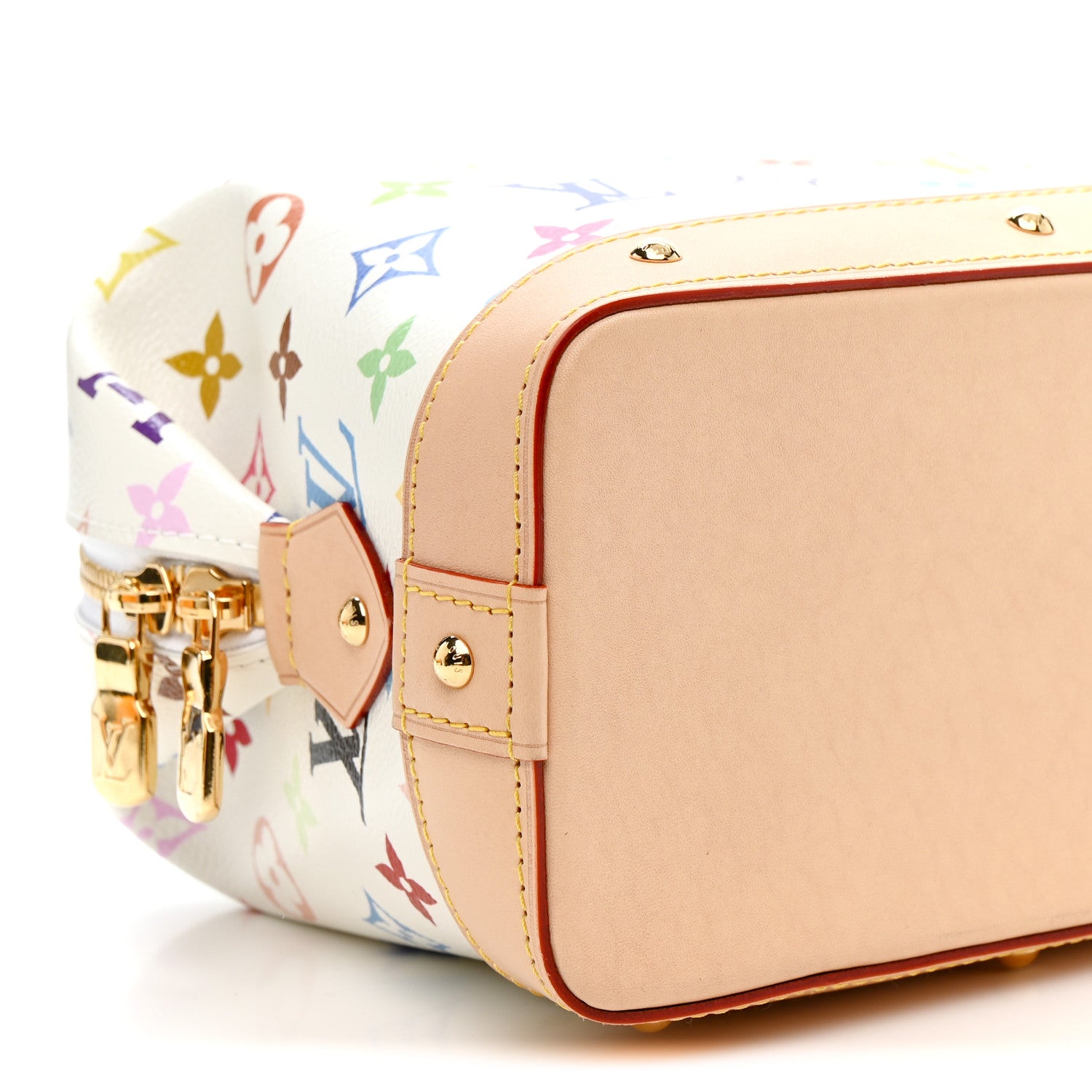 Louis Vuitton LV x TM Monogram Multicolor Cosmetic Pouch GM White 8 of 9
