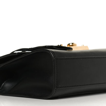 Gucci Calfskin Small Padlock Shoulder Bag Black 10 of 13