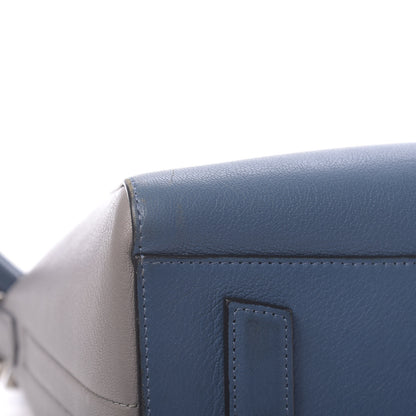 Givenchy Sugar Goatskin Small Tri-Color Antigona Blue Grey Black 9 of 15