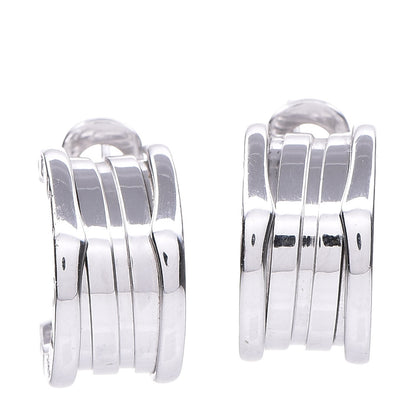 Bulgari 18K White Gold B.Zero1 Hoop Earrings 1 of 9