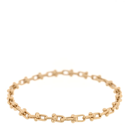 Tiffany 18K Yellow Gold Micro HardWear Link Bracelet 2 of 4