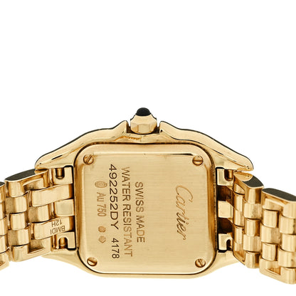 Cartier 18K Yellow Gold 22mm Panthere Quartz Watch 4 of 5
