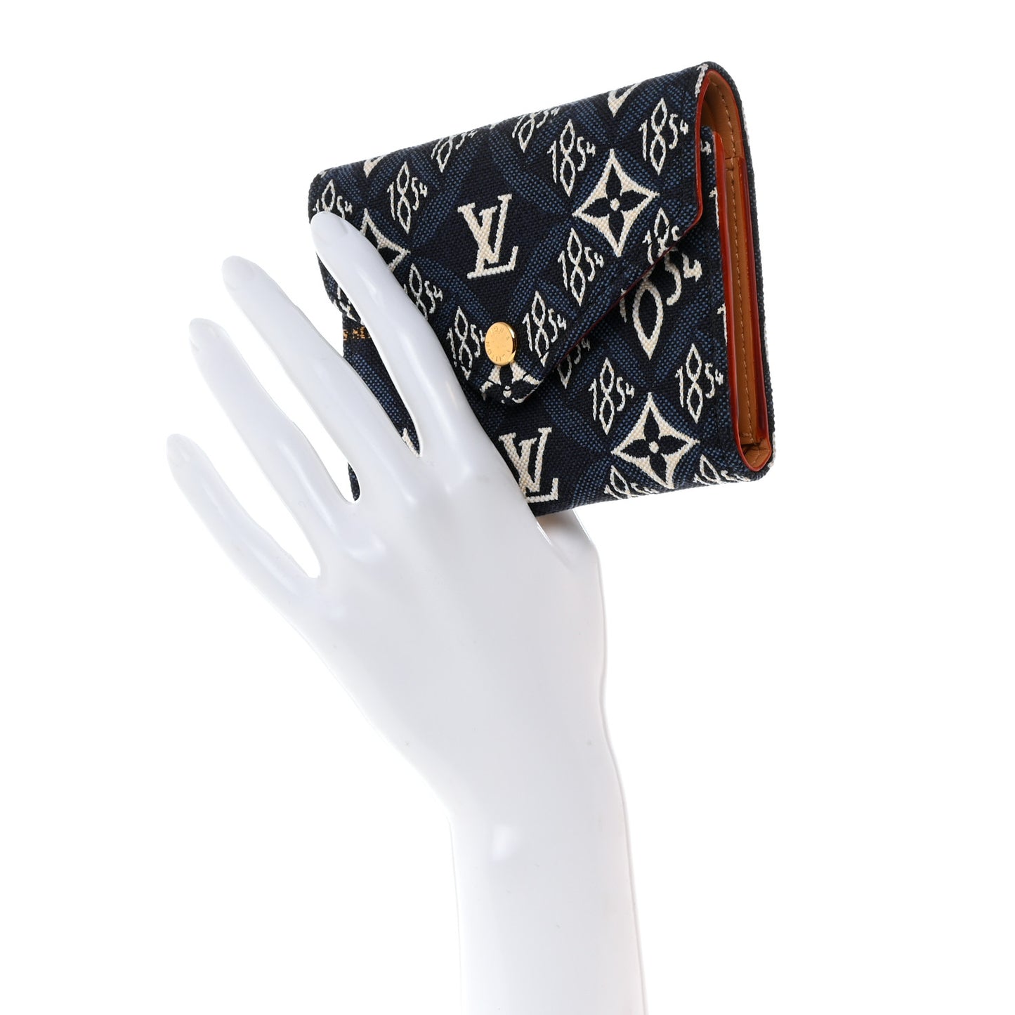 Jacquard Since 1854 Victorine Wallet Blue