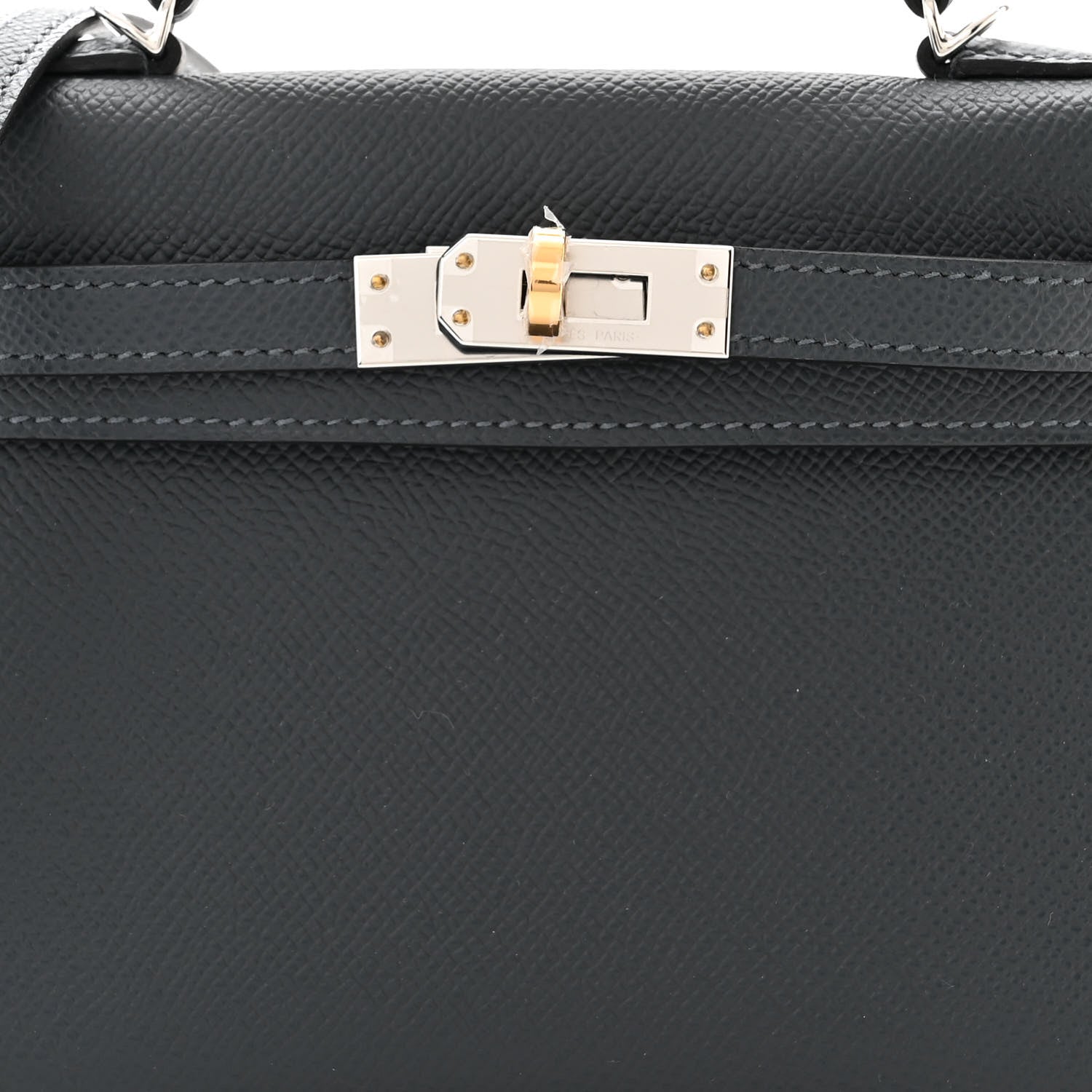 Hermes Epsom Mini Kelly Sellier 20 Gris Misty 8 of 11