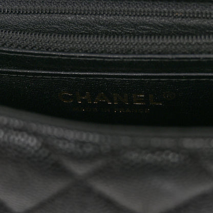 Chanel Caviar Quilted Mini Square Flap Black 6 of 10