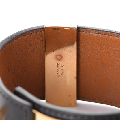 Hermes Box Collier de Chien CDC Bracelet L Black 5 of 6
