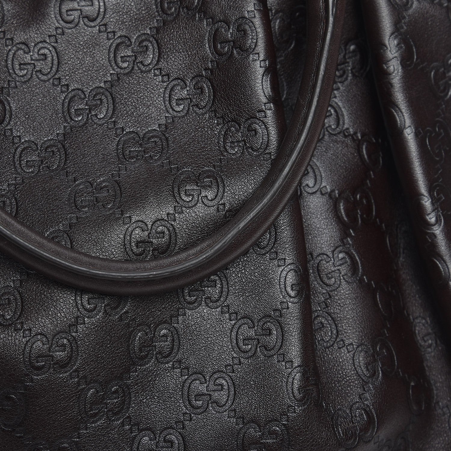 Gucci Guccissima Medium Sukey Tote Chocolate 13 of 13