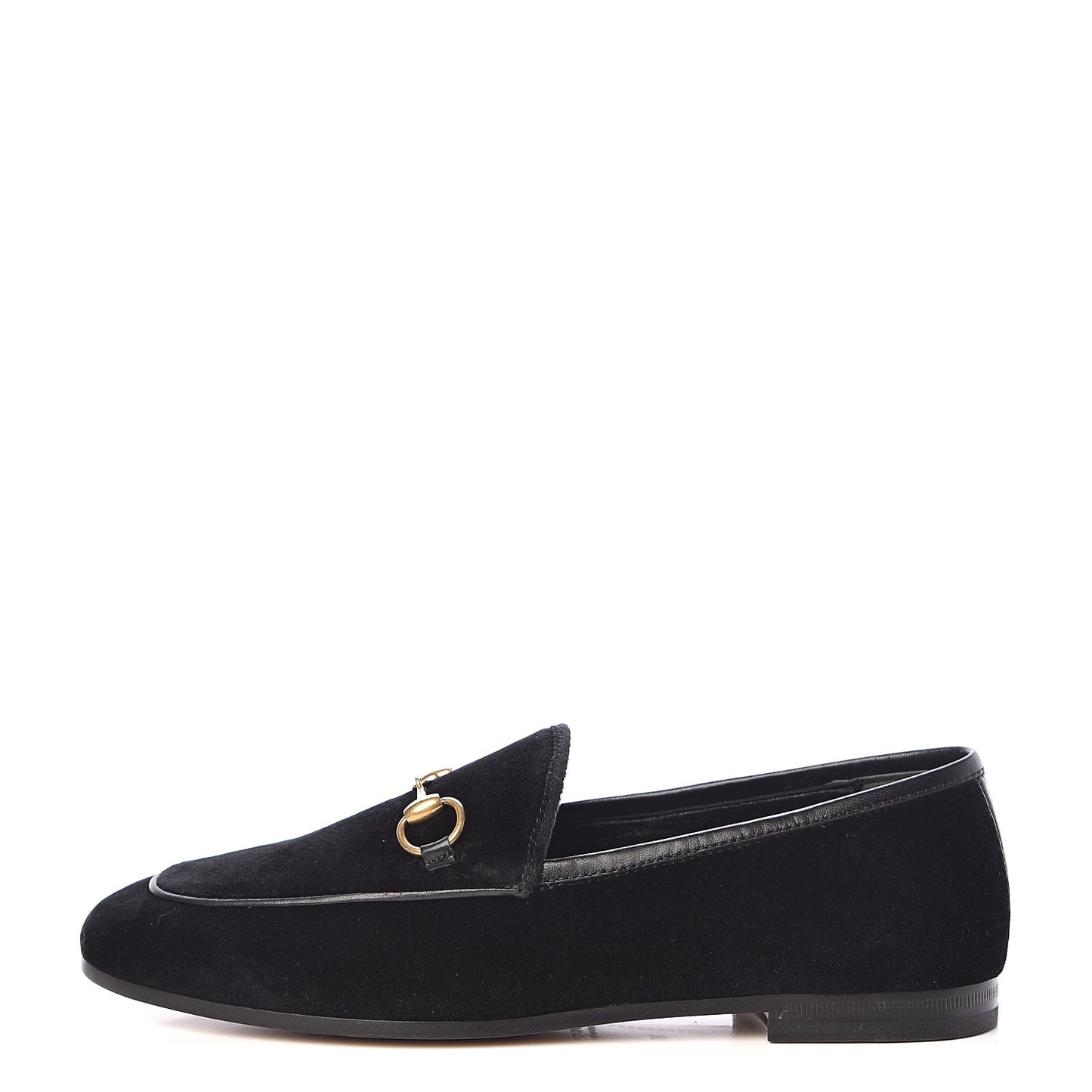 Velvet Horsebit Womens Jordaan Loafers 36 Black
