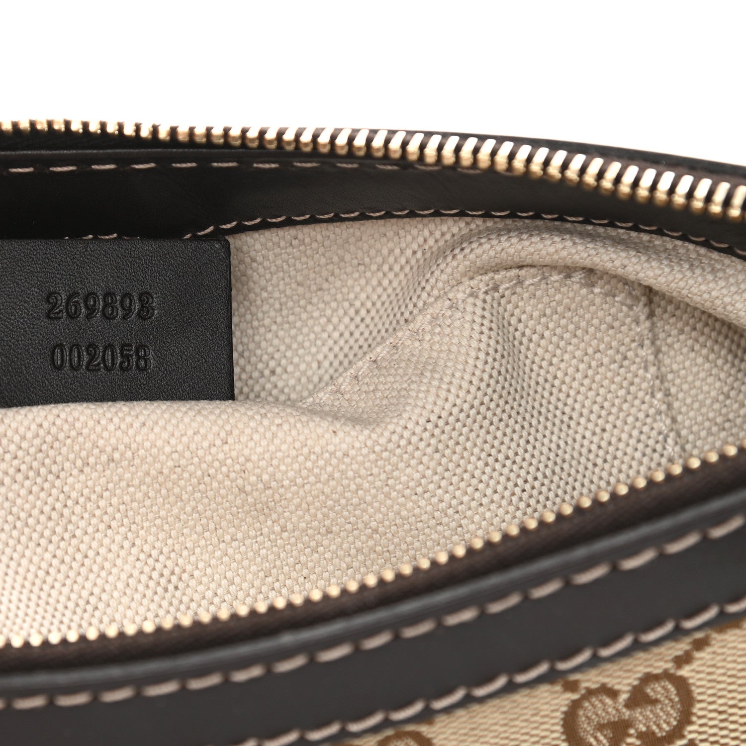 Gucci Monogram Small Mayfair Shoulder Bag Dark Brown 7 of 14