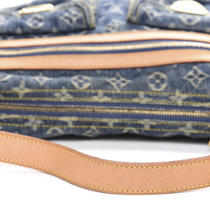 Louis Vuitton Monogram Denim Baggy PM Blue 8 of 11