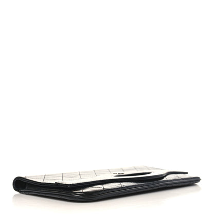 Chanel Shiny Crumpled Calfskin Large 31 Pouch Black 4 of 9
