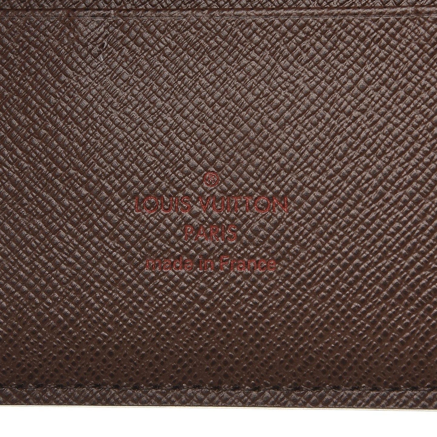 Damier Ebene Large Ring Agenda Cover
