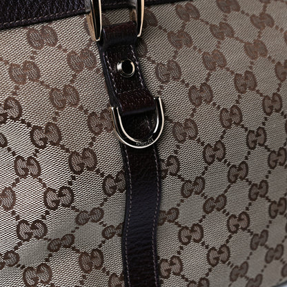 Gucci Monogram Medium Abbey Tote Dark Brown 15 of 20