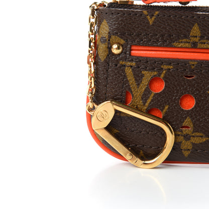 Louis Vuitton Monogram Perforated Key Pouch Orange 7 of 8
