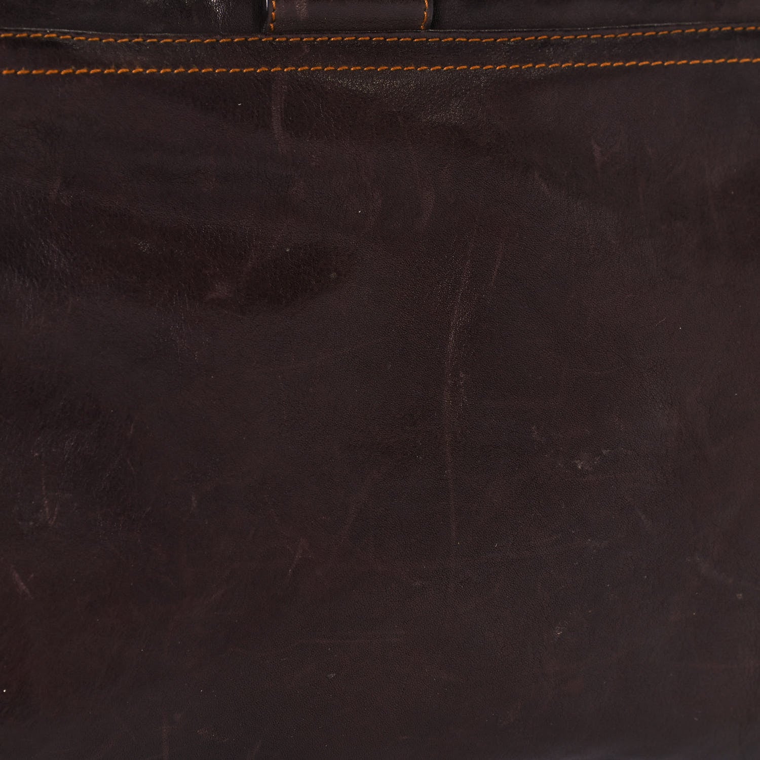 Christian Dior Calfskin Large Gaucho Double Saddle Bag Brown 28 of 30
