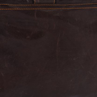 Christian Dior Calfskin Large Gaucho Double Saddle Bag Brown 28 of 30