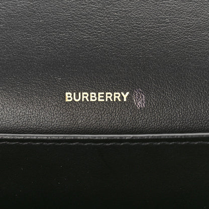 Burberry Calfskin Vintage Check New Hampshire Bag Black 6 of 8