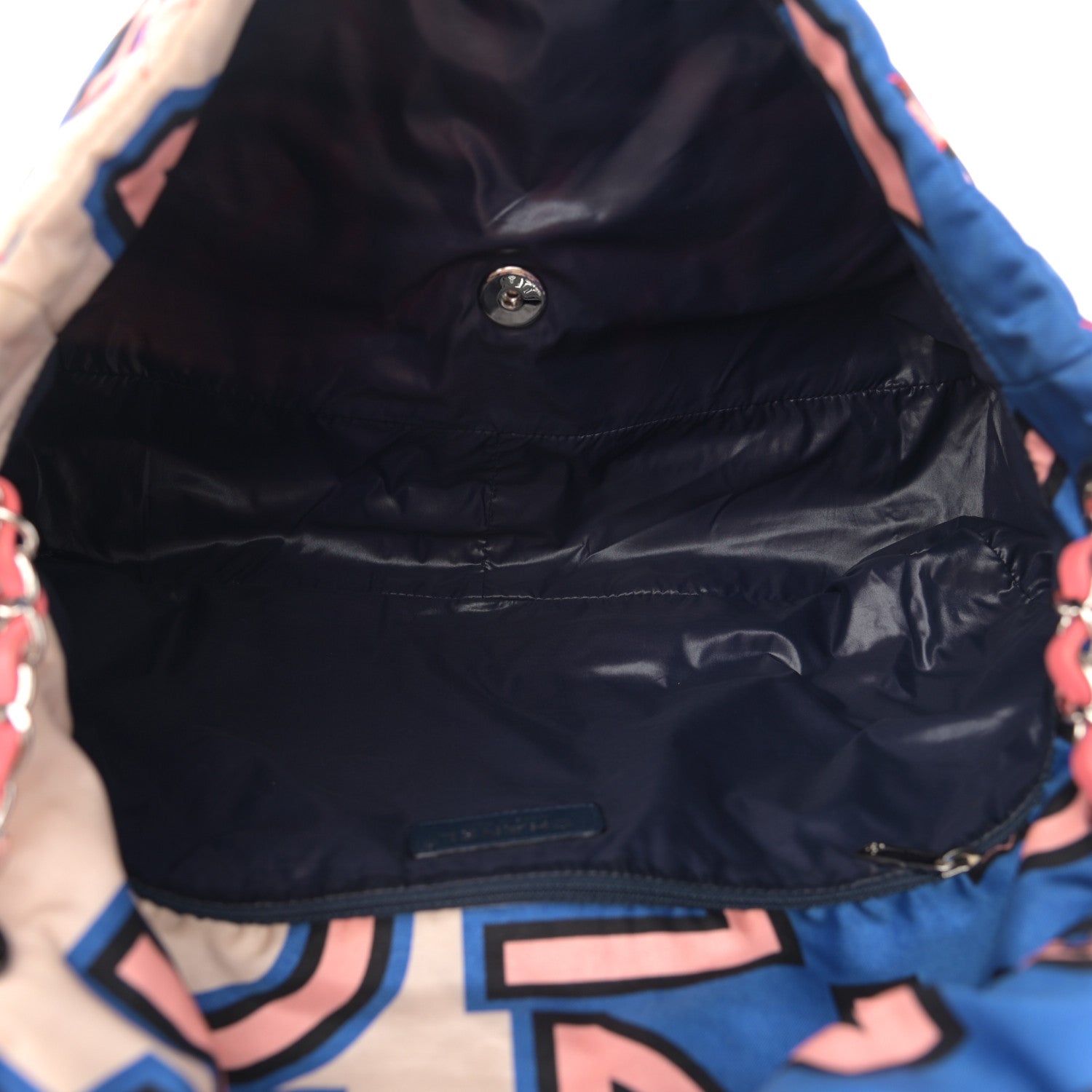 Chanel Nylon Printed Maxi Flap Multicolor 5 of 11