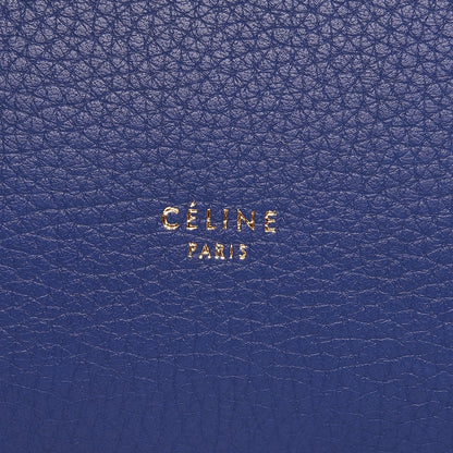 Celine Drummed Calfskin Small Belt Bag Indigo 6 of 9