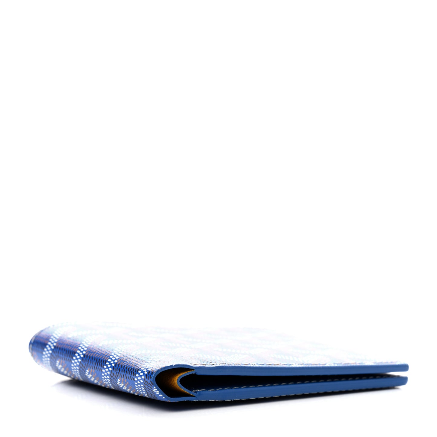 Goyardine Bi-Fold Victoire PM Wallet Sky Blue