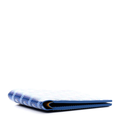 Goyard Goyardine Bi-Fold Victoire PM Wallet Sky Blue 4 of 7
