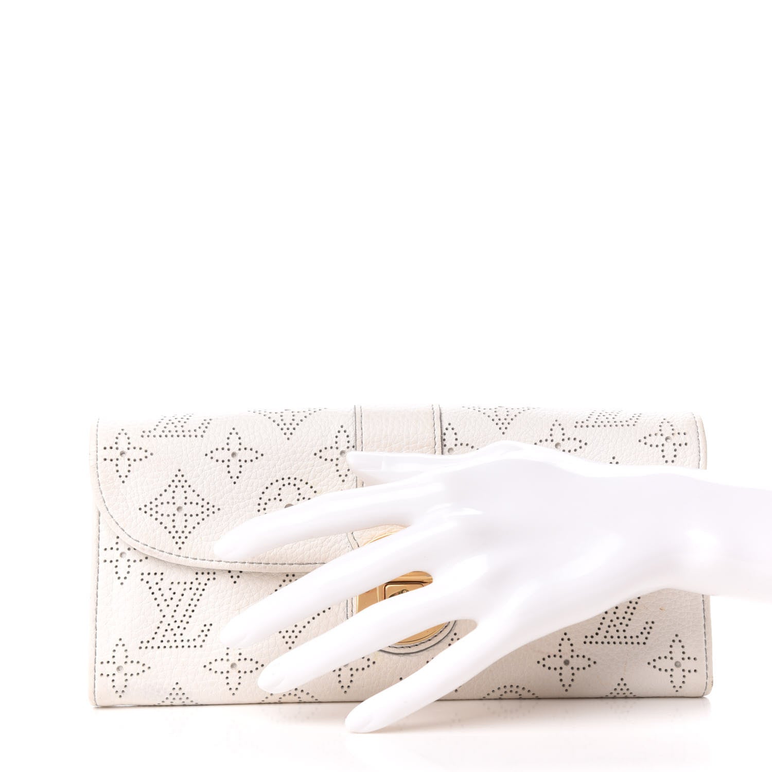 Louis Vuitton Mahina Amelia Wallet White 2 of 5