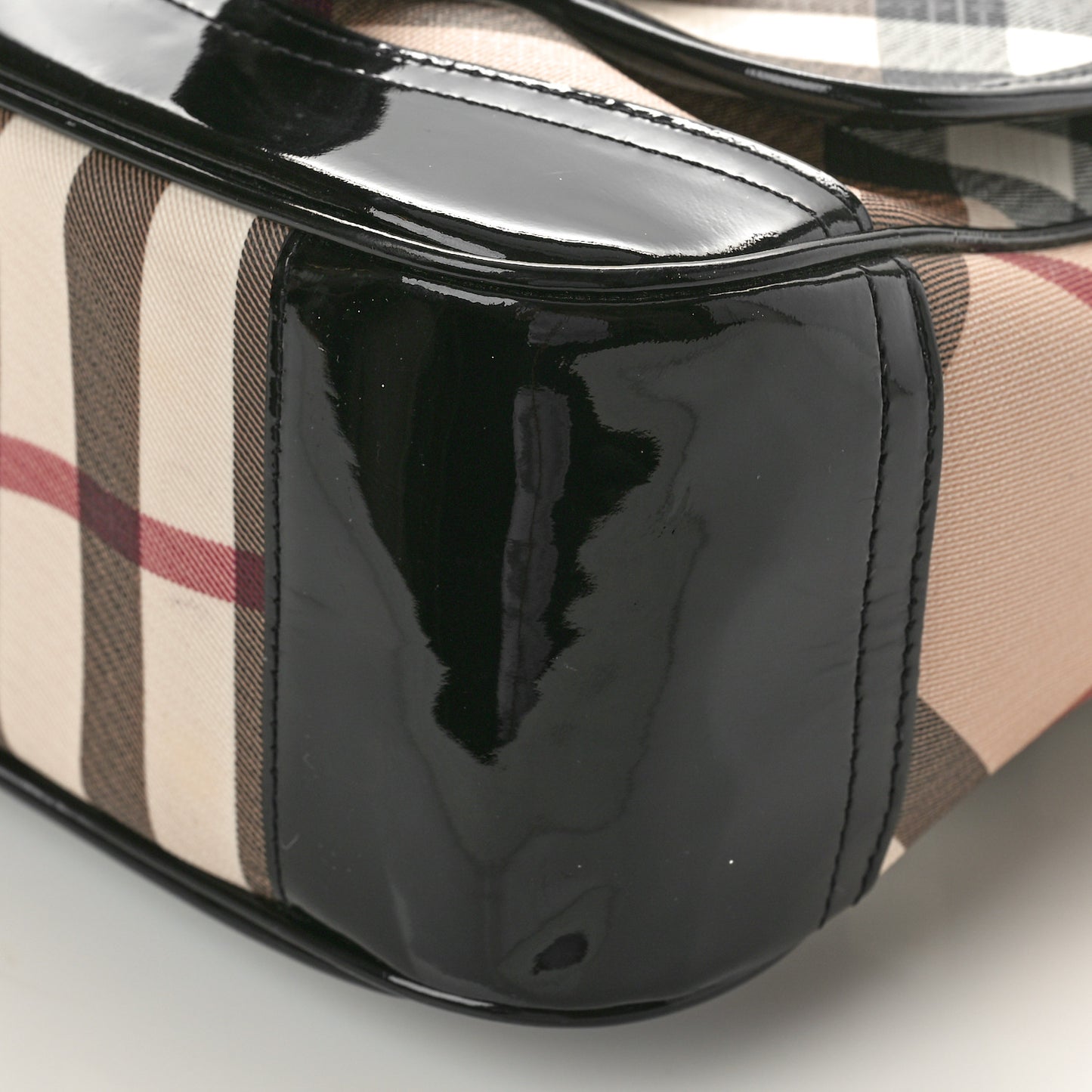 Nova Check Messenger Bag Black